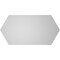 Ekena Millwork Half Round Surface Mount PVC Gable Vent w/ 2"W x 1-1/2"P Brickmould Frame, 36"W x 18"H GVPHR36X1802SN - alternate 3